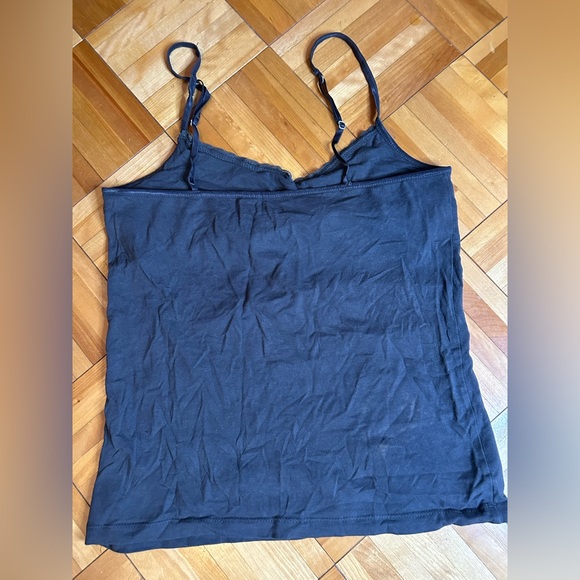 Mossimo | dark grey cotton blend camisole top | size S - Picture 2 of 9
